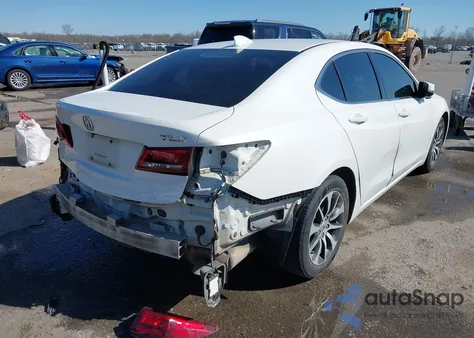 2017 Acura Tlx Technology Package из США, поврежденный, VIN 19UUB1F54HA005780